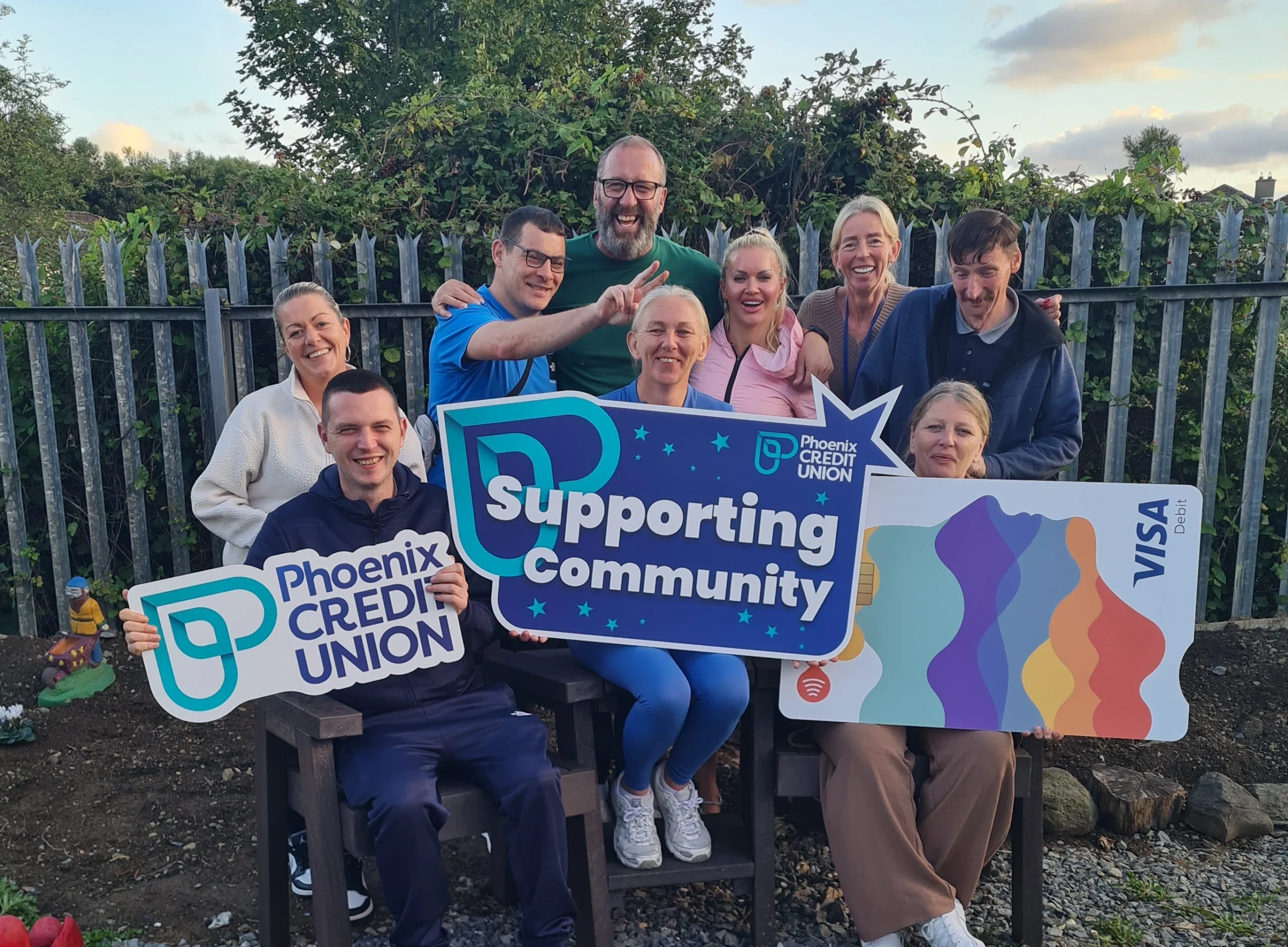 Supporting community group photo